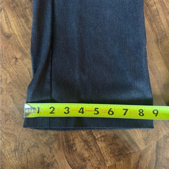 Meg & Margot Dark Blue Straight Leg Women's Denim Trousers - Picture 2 of 8